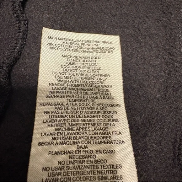 Adidas Junior’s Medium Black Hoodie with Multicolor Logo - Picture 7 of 12